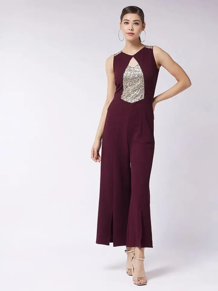 Maroon Jumpsuits