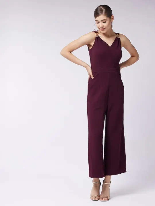 Maroon Jumpsuits