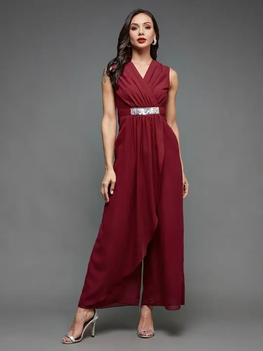 Maroon Jumpsuits