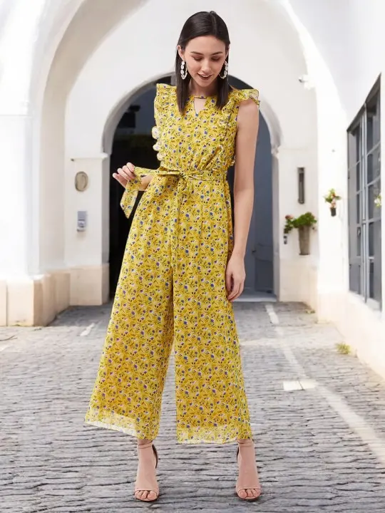 Printed Jumpsuits