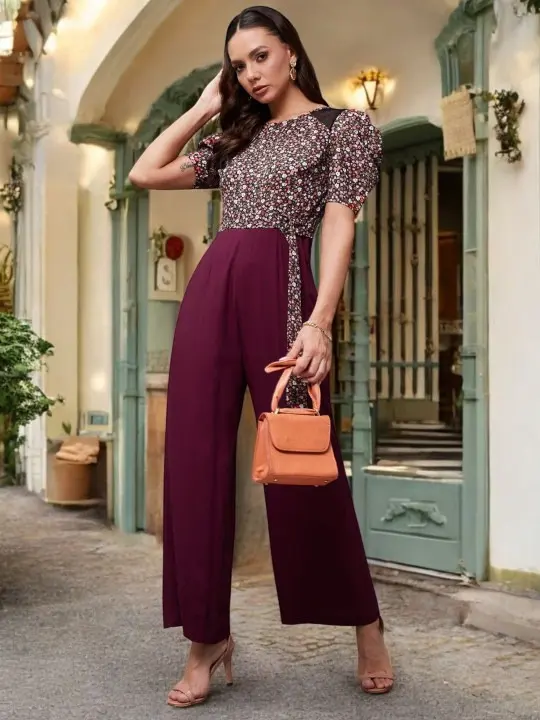 Printed Jumpsuits