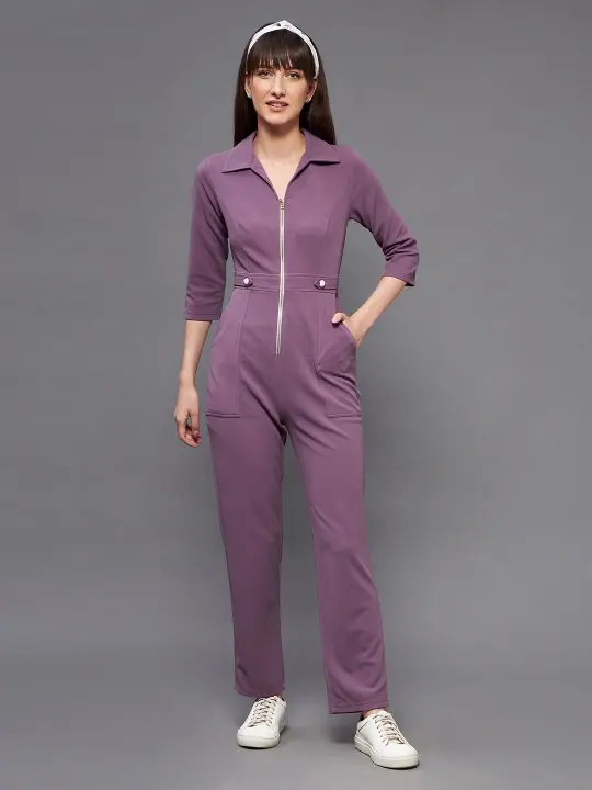 Solid Jumpsuits